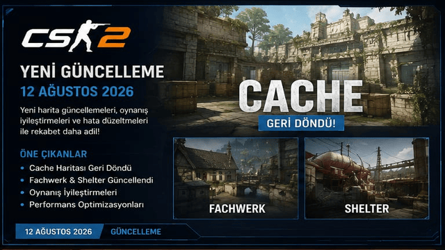 CS2 Güncellemesi: Cache Geri Döndü!